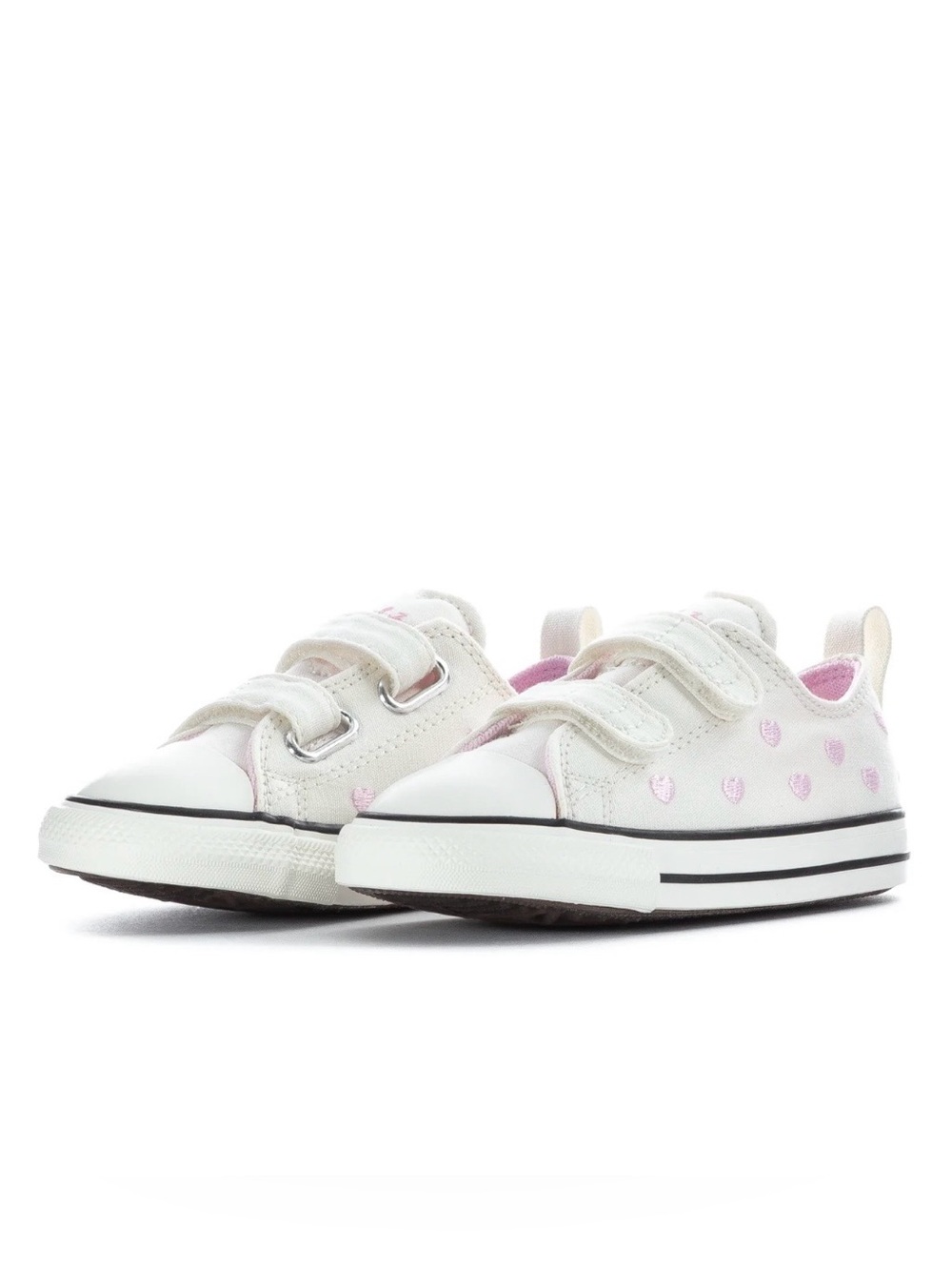 Converse Chuck Taylor All Star Easy-On 2V Hearts Sneakers toddler 8T